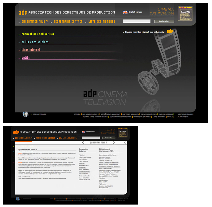 site de l'association des directeurs de production